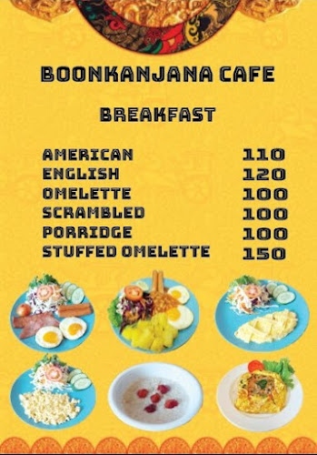 Boonkanjana cafe and motorbike rental - การบริการอาหารและที่พัก