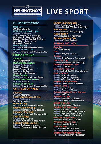 Hemingways (Jomtien) Restaurant & Bar - การบริการอาหารและที่พัก