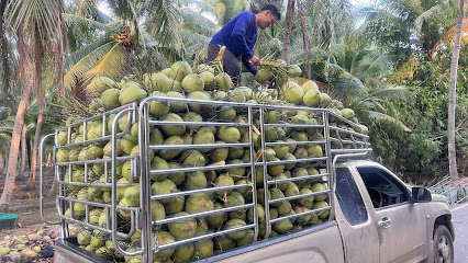 ร้านจ๊ะเอ๋ร่มแดง มะพร้าวน้ำหอมบ้านแพ้ว