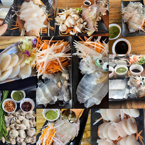 Opinii despre ร้านอาหารทะเล หมึกซาซิมิ@ซีฟู๊ด în อำเภอศรีราชา - การบริการอาหารและที่พัก