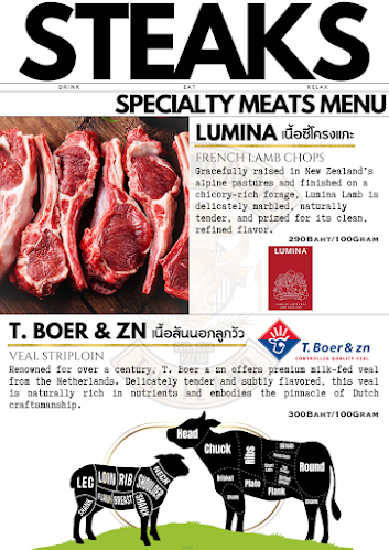 Opinii despre Meats and Beans | Steakhouse & Bar în อำเภอหาดใหญ่ - การบริการอาหารและที่พัก