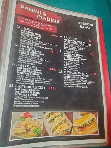 Negroni - การบริการอาหารและที่พัก