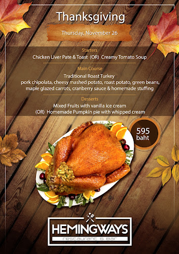 Hemingways (Jomtien) Restaurant & Bar - อำเภอบางละมุง