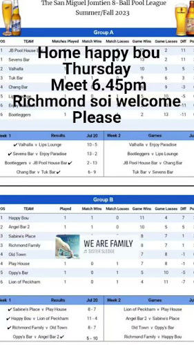 Opinii despre Richmond Sports Bar Guesthouse. în อำเภอบางละมุง - การบริการอาหารและที่พัก