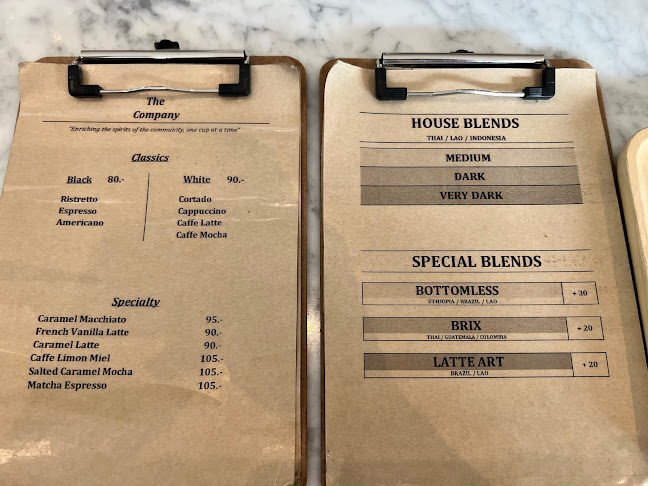 The Company - การบริการอาหารและที่พัก