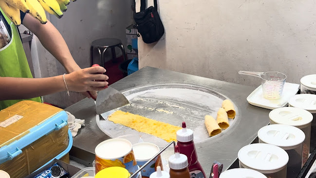 Fried/rolled ice cream