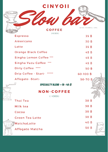 Cinyoii Slowbar More Than Coffee - การบริการอาหารและที่พัก