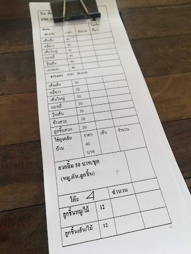 ร้านเตี๋ยวเรือเมืองขอน - การบริการอาหารและที่พัก