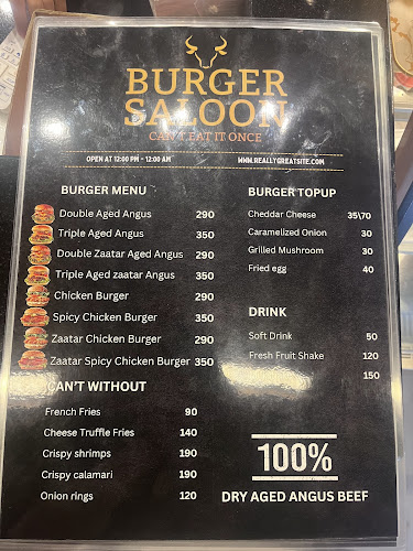 Opinii despre Burger Saloon în อำเภอกะทู้ - การบริการอาหารและที่พัก