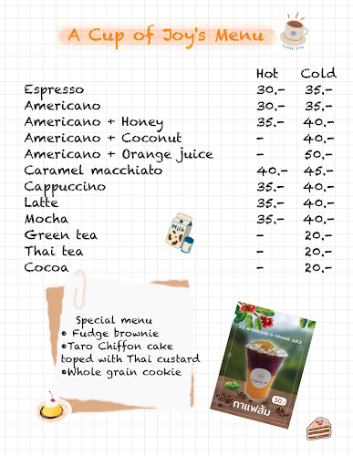 A Cup of Joy Street Coffee - อ.เมือง