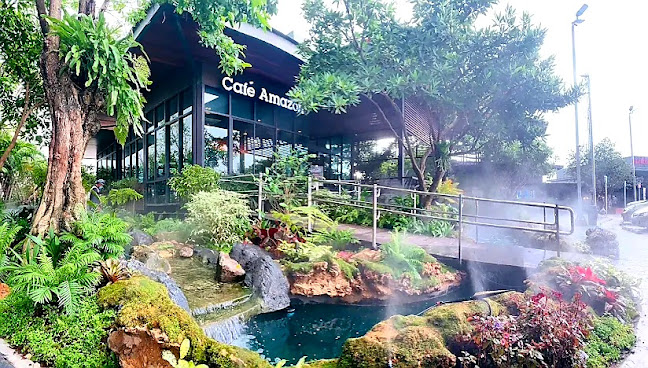 คาเฟ่ อเมซอน ปตท.บ้านกล้วย ไทรน้อย - อำเภอบางบัวทอง