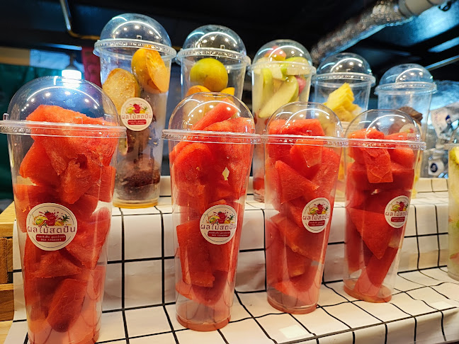 ร้านนมหมีปั่น ขนมปังปิ้ง ผลไม้สดแช่เย็น - อำเภอบางพลี