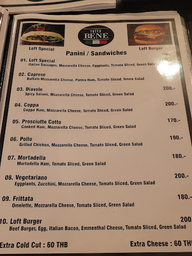 Tutto Bene - การบริการอาหารและที่พัก