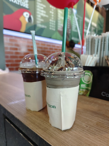 คาเฟ่ อเมซอน ปตท.บ้านกล้วย ไทรน้อย