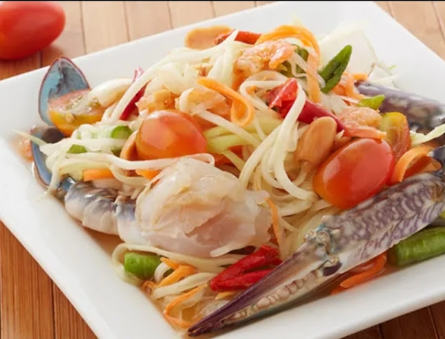 Opinii despre ตำกรร แซ่ปอีสานบ้านเฮาชิลๆริมเล în อำเภอบางละมุง - การบริการอาหารและที่พัก