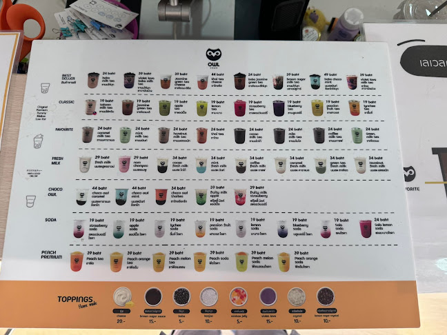 Opinii despre owl cha สนามจันทร์ în อำเภอเมืองนครปฐม - การบริการอาหารและที่พัก