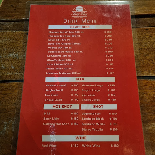 Juicy Lucy Burger and Bar - การบริการอาหารและที่พัก