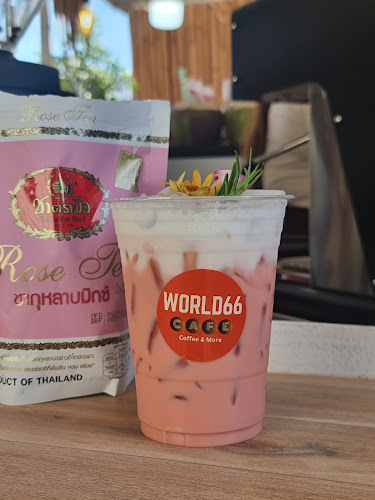 WORLD​66​ CAFE​' (Coffee & Belgian Icecream) - การบริการอาหารและที่พัก