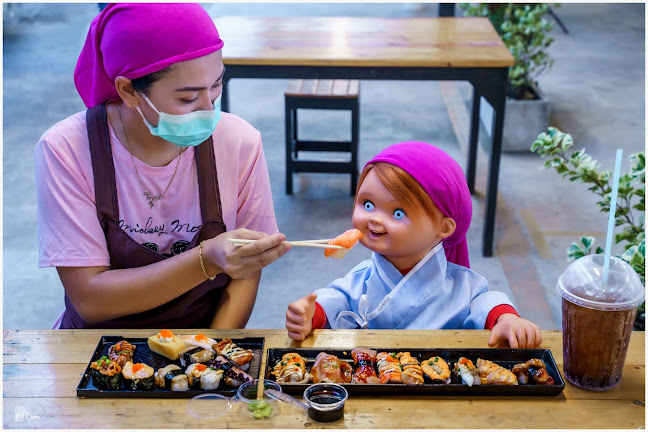 Hey! Sushi ซูชิแม่ลูกอ่อน สาขาในตลาดปากซอยเนินพลับหวาน - อำเภอบางละมุง