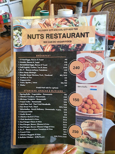 Comentarii opinii despre Nut's Restaurant at Golden Monkey Hotel and Bar