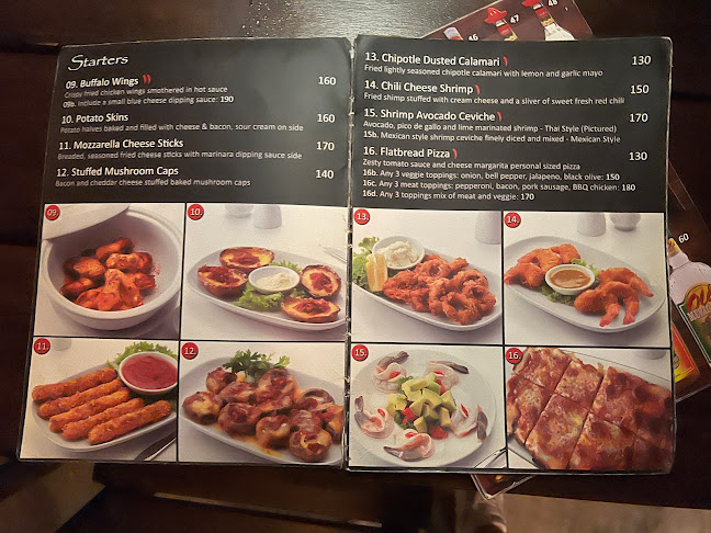 ศาลา เม็กซิกาลี - การบริการอาหารและที่พัก