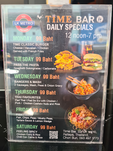Opinii despre Time Bar în อำเภอบางละมุง - การบริการอาหารและที่พัก