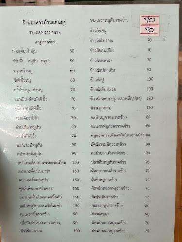 Comentarii opinii despre ร้านอาหารบ้านแสนสุข( Bansansuk)​