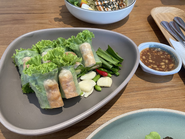 Opinii despre Mugen Healthy Cafe Ao Udom - คาเฟ่ อาหารคลีนอ่าวอุดม în อำเภอศรีราชา - การบริการอาหารและที่พัก