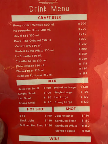 Opinii despre Juicy Lucy Burger and Bar în อำเภอเมืองภูเก็ต - การบริการอาหารและที่พัก