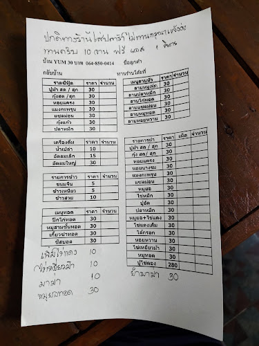 Opinii despre บ้านยำ 30 อ่าวอุดม în อำเภอศรีราชา - การบริการอาหารและที่พัก