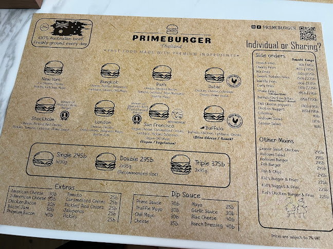 Opinii despre Prime Burger Porto De Phuket în อำเภอถลาง - การบริการอาหารและที่พัก