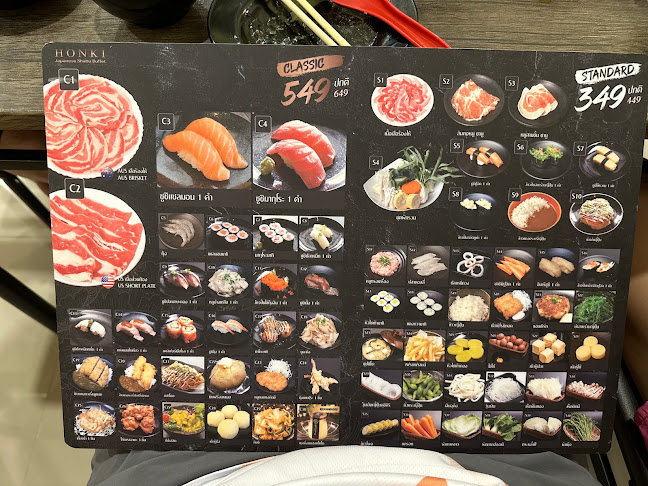 ฮงกิชาบู บางบัวทอง Honki Japanese shabu buffet Baan Buathong