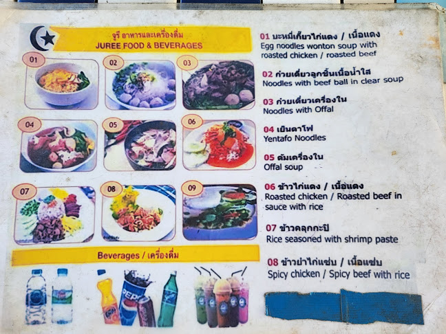 Opinii despre ศูนย์รวมอาหารอิสลามแยกทางรถไฟ พัทยา în อำเภอบางละมุง - การบริการอาหารและที่พัก