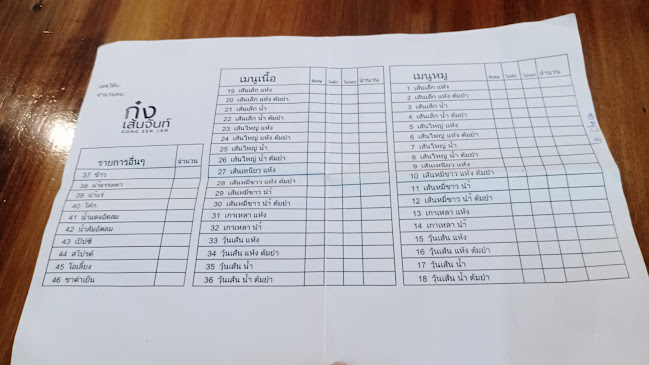 ก๋ง เส้น จันท์ Gong Sen Jan สาขาเมืองภูเก็ต