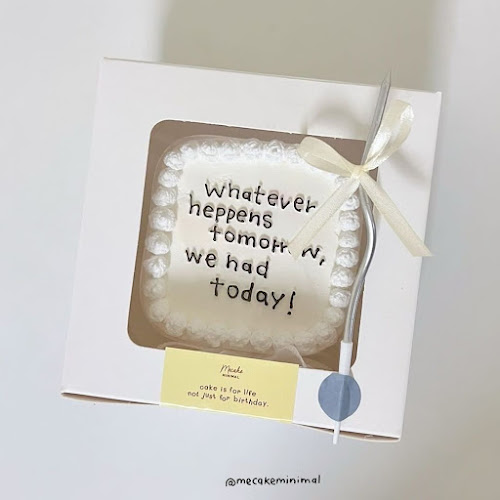 เค้กวันเกิด mecake minimal ปากเกร็ด ราชพฤกษ์