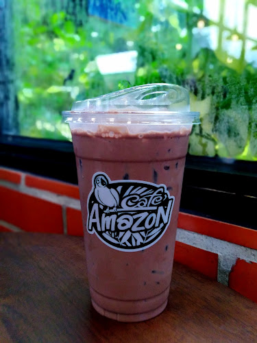 คาเฟ่ อเมซอน ปตท. ตรงข้ามพัทยาใต้ - อำเภอบางละมุง