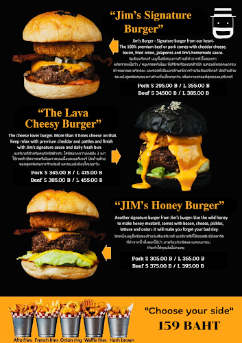 Opinii despre JIM's Burgers & Beers - Pakkred în อำเภอปากเกร็ด - การบริการอาหารและที่พัก