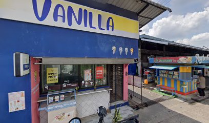 Vanilla homemade ice cream